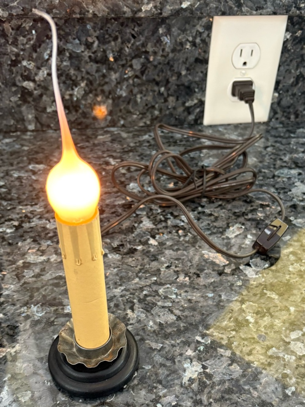 Vintage-Style Electric Candle